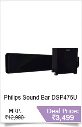 Philips Sound Bar DSP475U With USB and FM