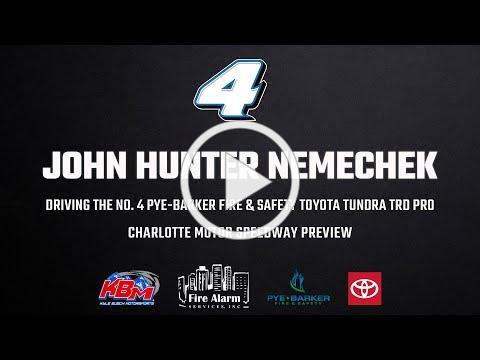 John Hunter Nemechek | Charlotte Motor Speedway Preview