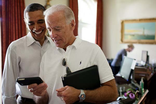 Vice President Joe Biden and President Barack Obama