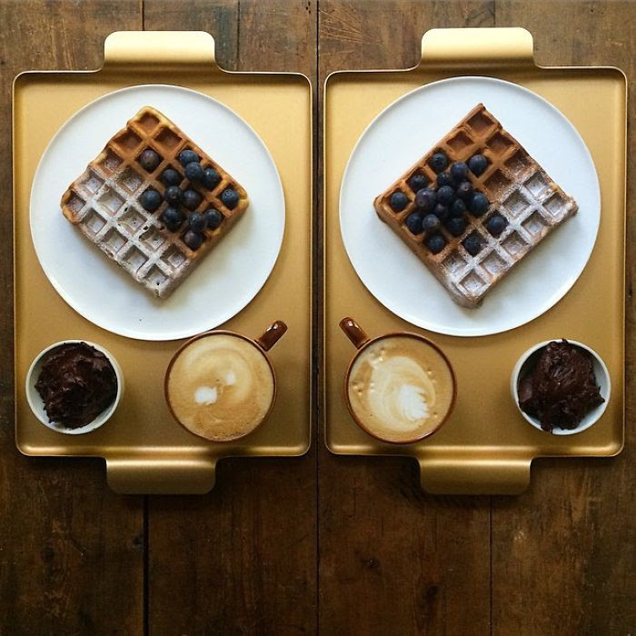 Симметричные завтраки перфекциониста  завтрак, симетрия