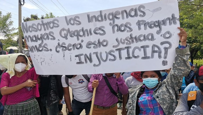 Apoyo a la resistencia
Q’eqchi’ en Guatemala