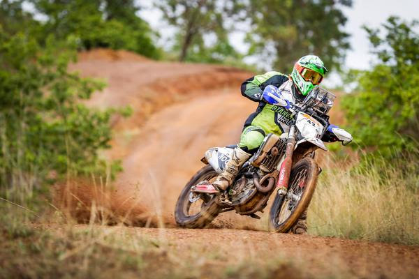 Gaúcho Marcos Colvero, mais um dia superado, chegou ao MA em sexto na Moto Over (Gustavo Epifânio/Fotop)