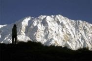 Th south face of Annapurna, part of the Himalayan mountains that most hikers are drawn to due to its majestic views.