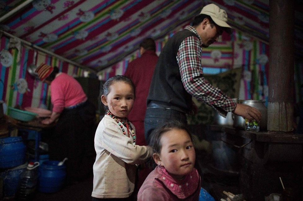 The number of Tibetans maintaining the pastoral lifestyle is dwindling, mostly due to a Chinese government push to decrease the Tibetan nomad population and move them into resettlement villages, sometimes by force.