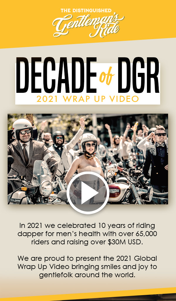 The Distinguished Gentleman's Ride Wrap Up