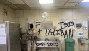 Before Marines Left Kabul, U.S. Commanders Made Them Remove Anti-Taliban and Anti-ISIS Graffiti
