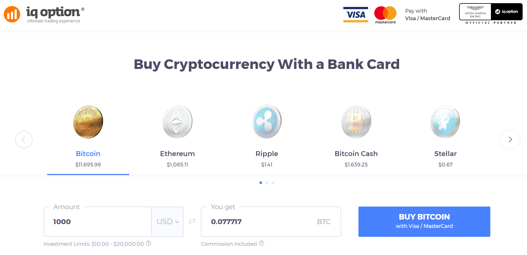 iqy cryptocurrency price lookup