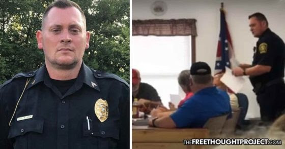 Good Cop Charges Police Chief With a Felony and Is Immediately Fired (Video)