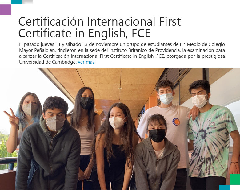 Certificación Internacional First Certificate in English, FCE