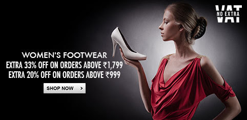 EXTRA 33% OFF on orders above Rs.1,799; EXTRA 20% OFF on orders above Rs.999