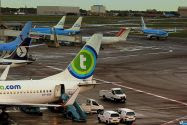 Amerstand Schipol Airport in Netherlands.