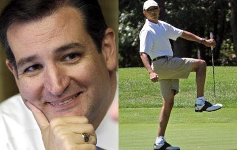 VIDEO: Jimmy Fallon: Ted Cruz Just Invited Obama to the Border to Play Golf