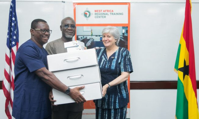 Ghana officials receive technology