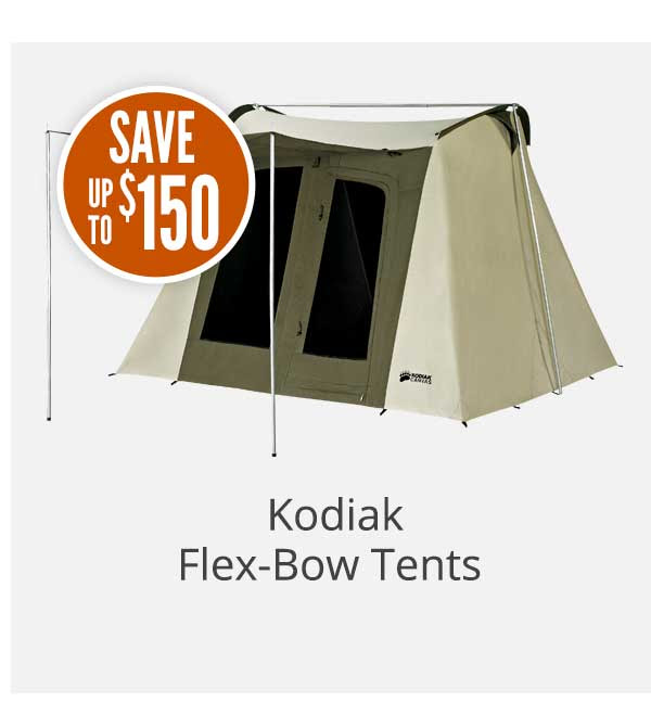 Save Up To $150 On Kodiak Flex-Bow Tents
