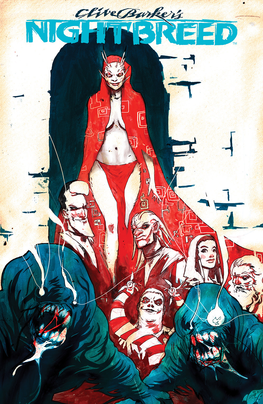 CLIVE BARKER'S NIGHTBREED #4 Cover A by Riley Rossmo