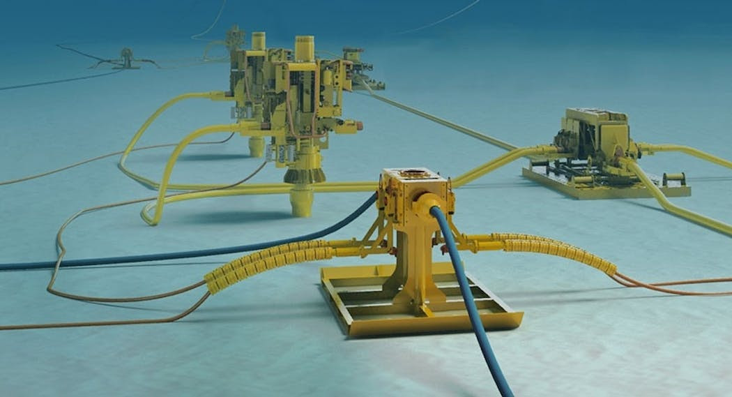 TechnipFMC&apos;s product platform is designed to make subsea projects simpler, leaner and smarter. The smaller, modular designs use standardized components to reduce engineering hours, enable easier installation and optimize field performance. Subsea 2.0 (pictured) improves project economics and unlocks first oil and gas faster.