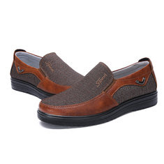 Men Casual Lightweight Comfy Slip On Oxfords