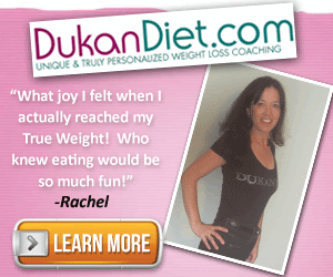 300x250 Rachel Testimonial on Dukan Diet