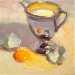 Study of Egg & Silver - Posted on Saturday, April 11, 2015 by Dennis Perrin