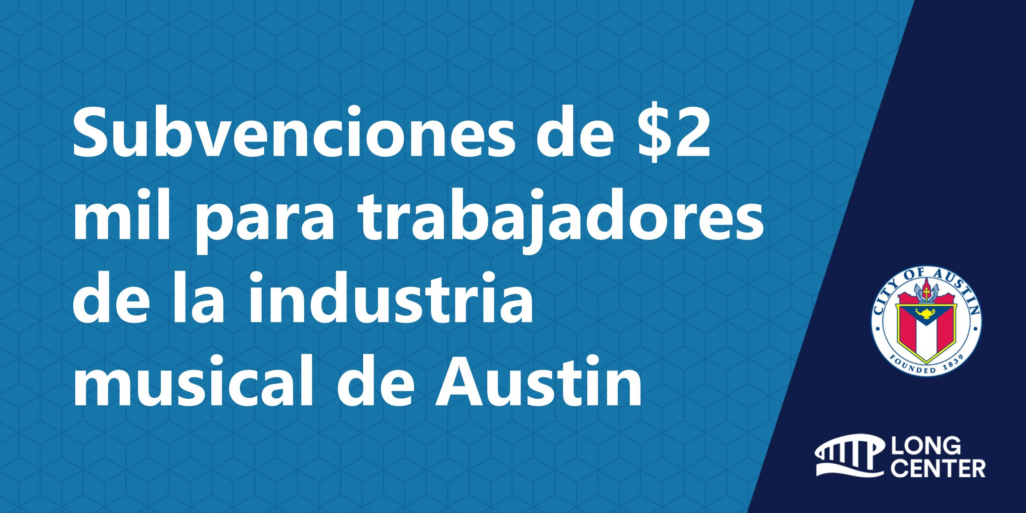 Subvenciones de $2 mil para trabajadores de la industria musical de Austin