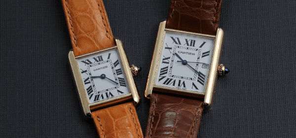 Cartier Tank Louis 18K Yellow Gold Watches