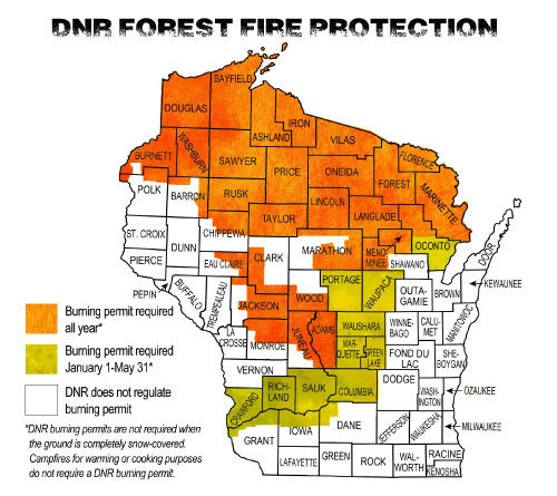 DNR Protection Areas maps