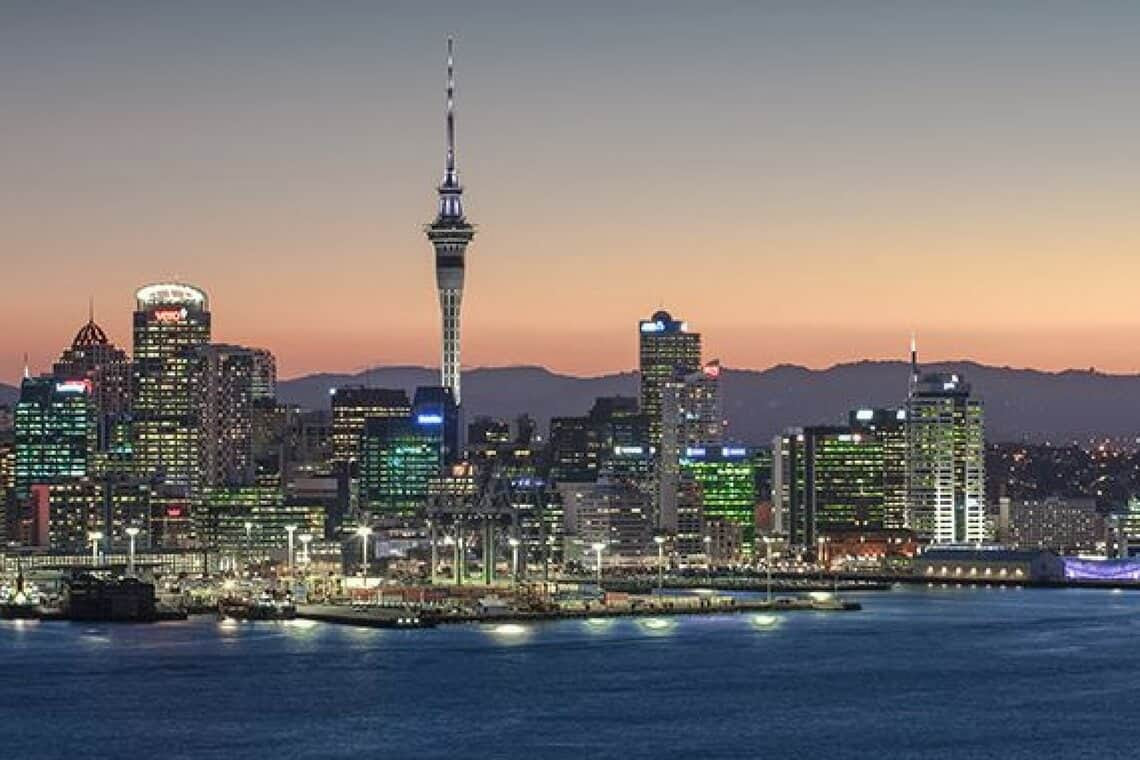 paisagem da Nova Zelândia