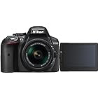 Nikon D5300 Digital SLR Camera - Black (24.2 MP, AF-P 18-55VR Lens Kit) 3-Inch LCD Screen