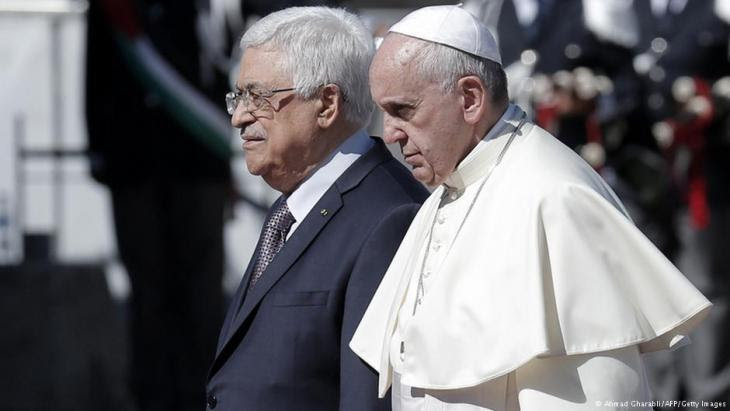 pope francis-mahmoud abbas