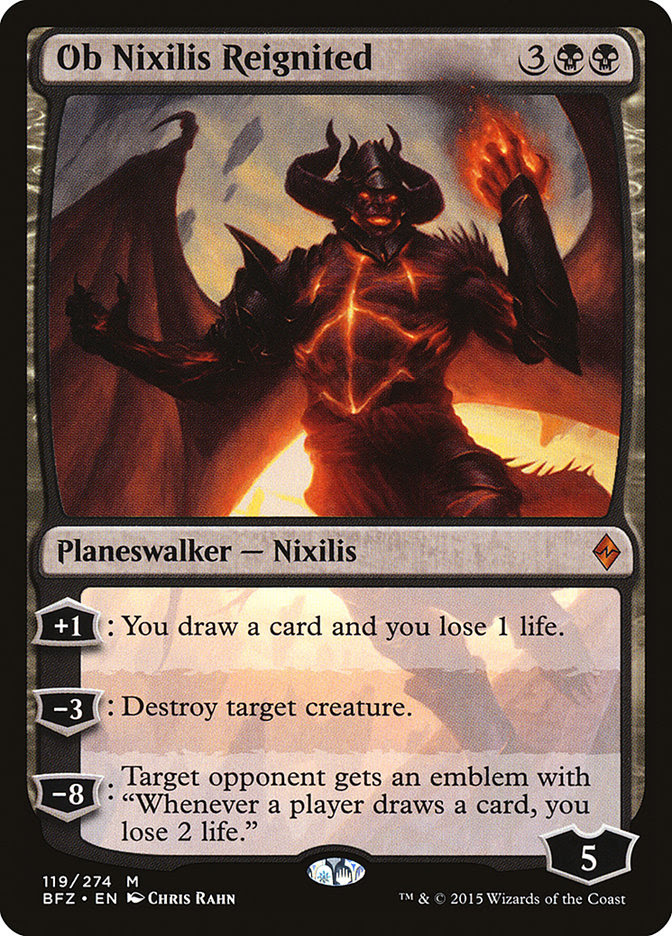 Ob Nixilis isn't as crazy good of a rate or as versatile as. but it&ap...