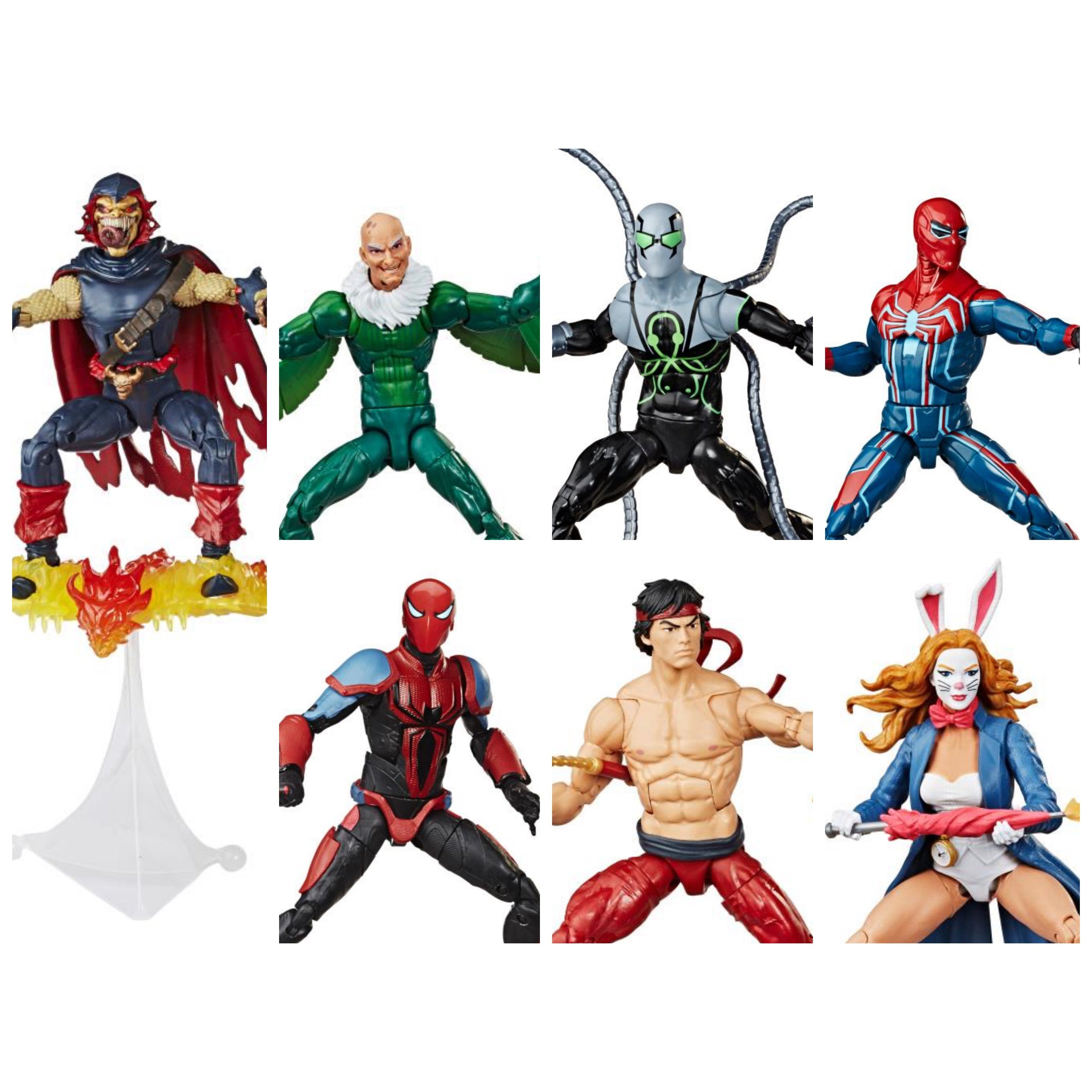 Image of Spider-Man Marvel Legends 6-Inch Action Figures Wave 1 (BAF Demogoblin)- Set of 6 - JANUARY 2020