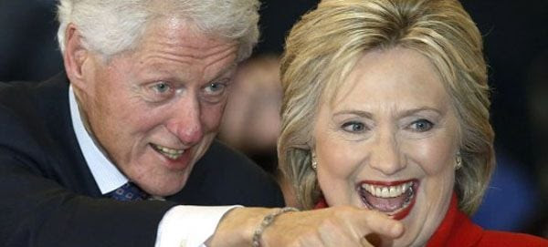 Bill and Hillary Clinton