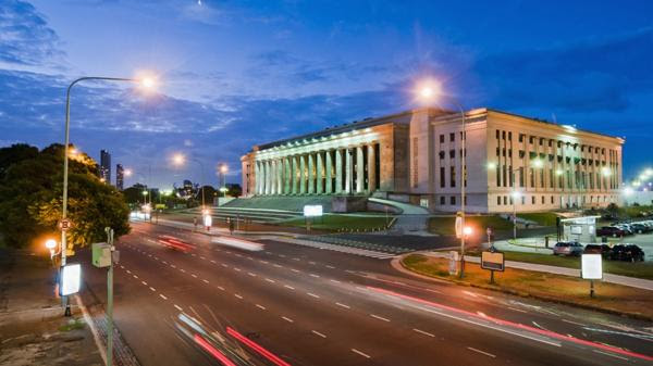 Facultad de Derecho, perteneciente a la UBA (Shutterstock)