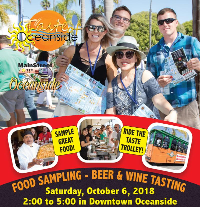 Taste Of Oceanside October 6th The Vista Press The Vista Press