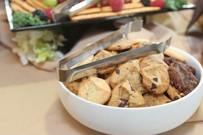 Be sure to compile your break room with snacks like cookies.