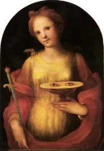St. Lucy - Domenico di Pace Beccafumi