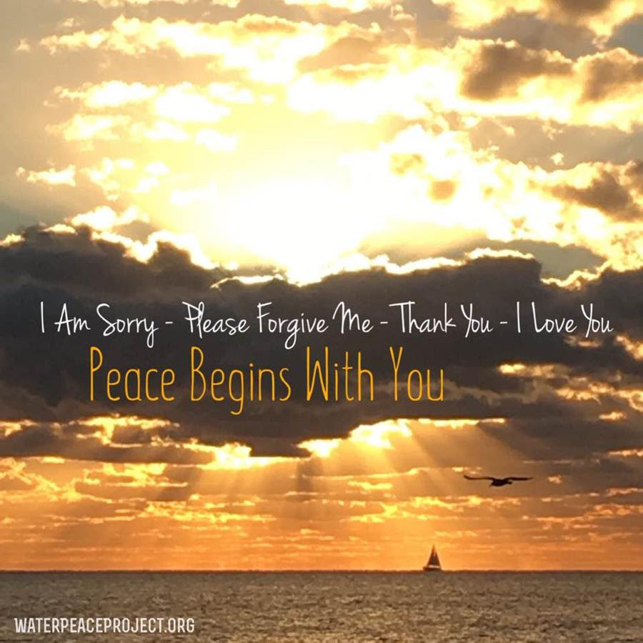 Monthly Water Ceremony - Peace Begins With You