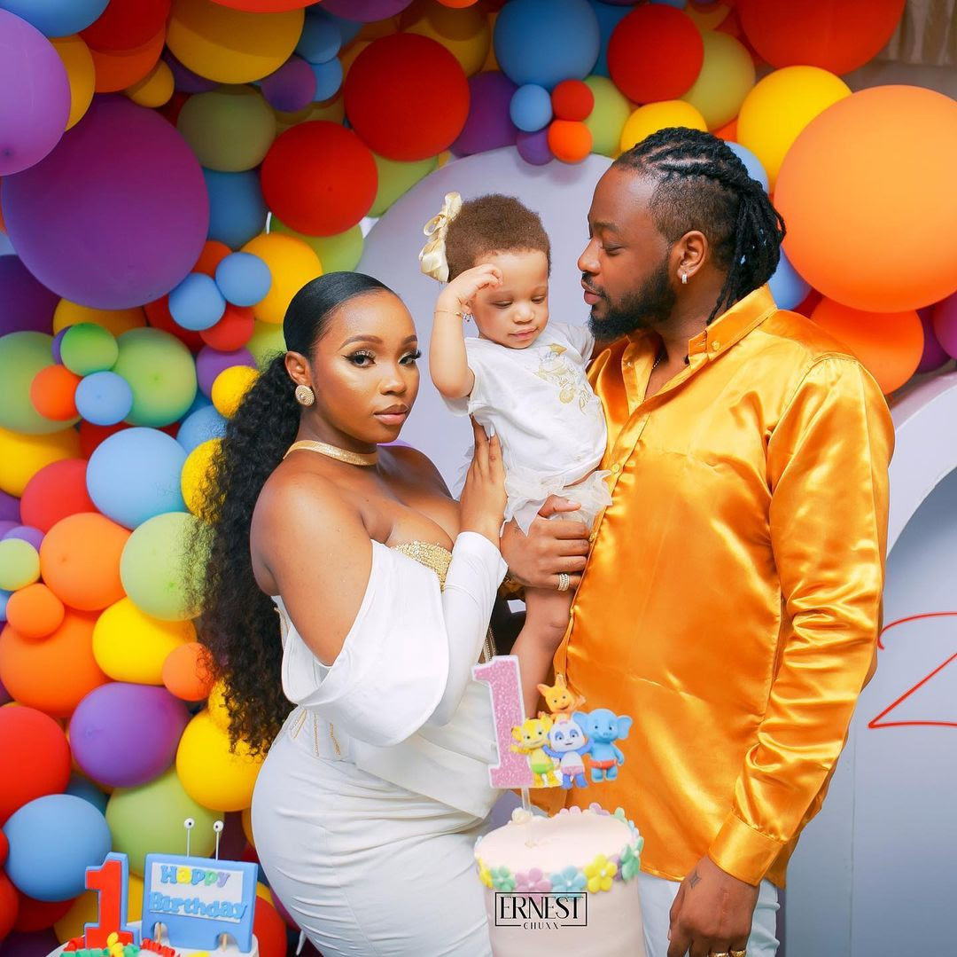 Photos from the birthday party of Zendaya, daughter of BBNaija stars, Bambam and Teddy A