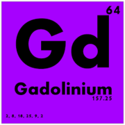 Gadolinium periodic symbol