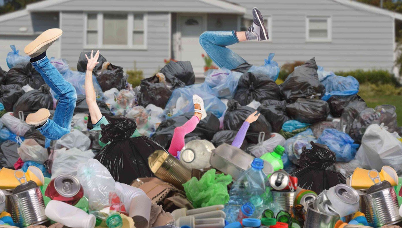 Family Tragically Buried Alive In Mountain Of Trash Mere Moments After Missing Garbage Truck