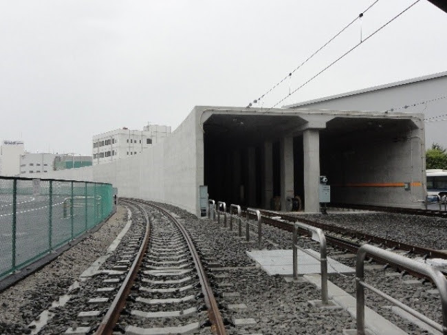 総合研修訓練センター　模擬トンネル