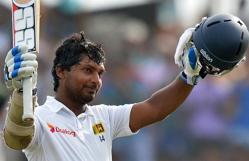 Kumar Sangakkara became the 3rd Sri Lankan cricketer to score 300 runs in Test cricket