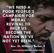 Rev Barber photo and quote