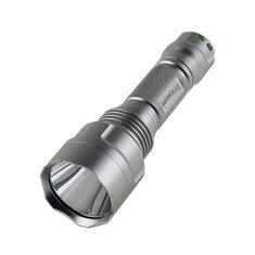 Astrolux C8 Silver Long Shot 1300LM A6 Tactical Flashlight