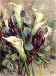 Calla Lily Study - Posted on Tuesday, December 9, 2014 by Julie Ford Oliver