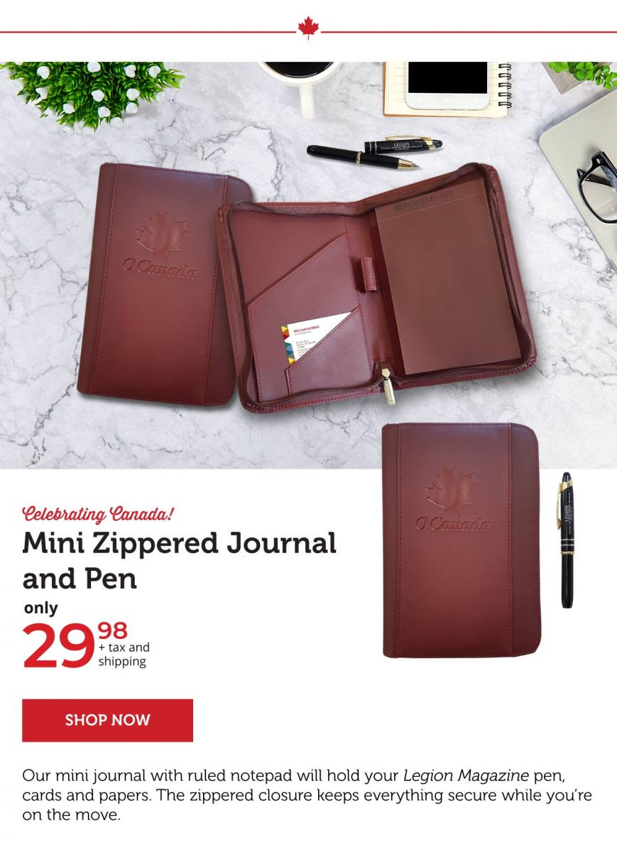 Mini Zippered Journal