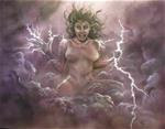 Goddess of storms - Posted on Saturday, February 14, 2015 by Joe Keller