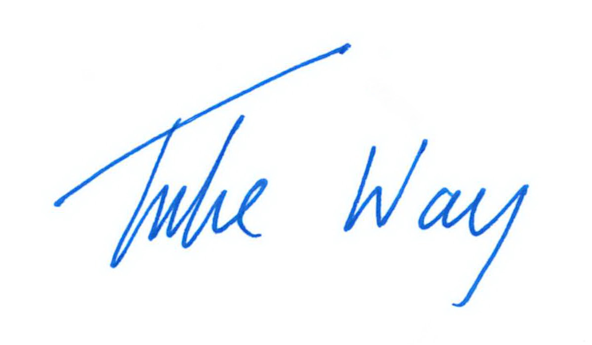 Julie Way - Signature