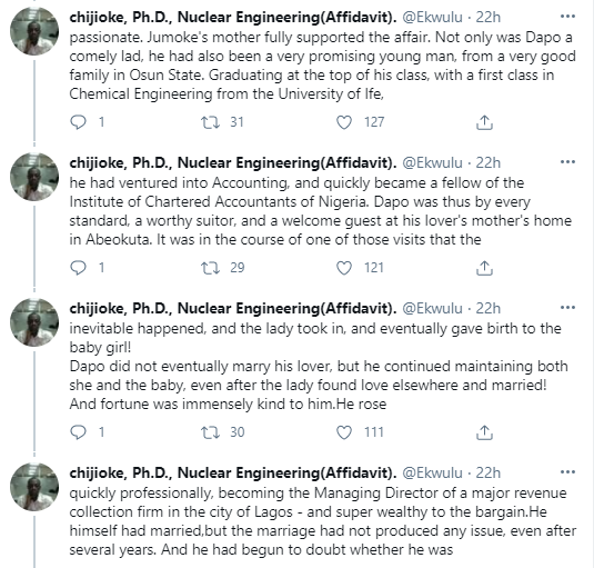 Lawyer shares chilling story of how a Nigerian man found out his daughter was not his