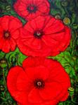 Outrageous Poppies - Posted on Wednesday, February 11, 2015 by Karen Roncari